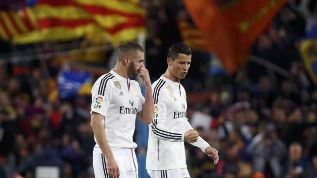 Cedera Saat Derby Madrid, Benzema Absen Lawan Malaga