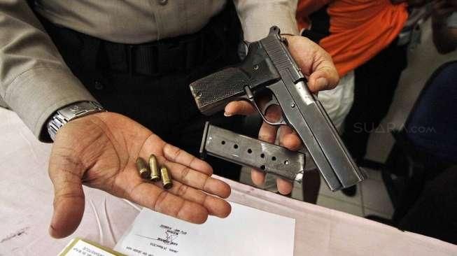 Pistol Brigadir DR yang Meletus Saat Ribut Tak Terdaftar di Polda