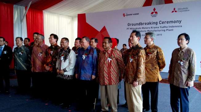 Mitsubishi Resmikan Pembangunan Pabrik Mobil Baru di Cikarang