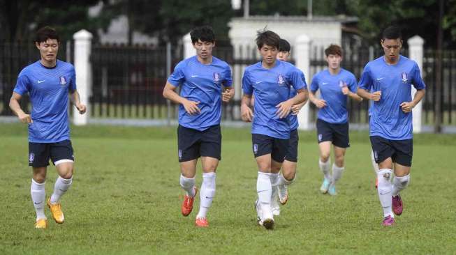 Latihan Timnas Korea U23