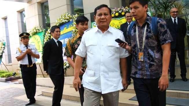 Usai Ketemu Zulkifli, Prabowo: Kita Hormati Kawan PAN