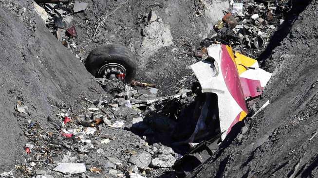 Teriakan Terdengar di Detik-detik Menjelang Jatuhnya Germanwings