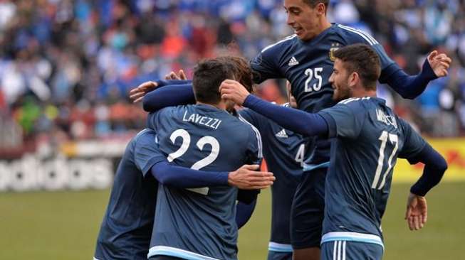 Tanpa Messi, Argentina Sukses Tundukkan El Salvador