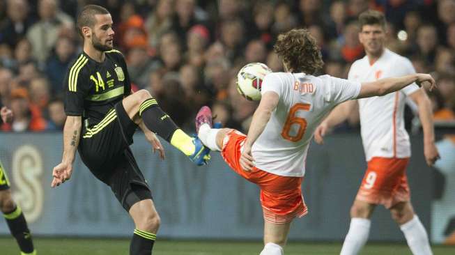 Spanyol gagal membalas dendam [Reuters/Toussaint Kluiters]