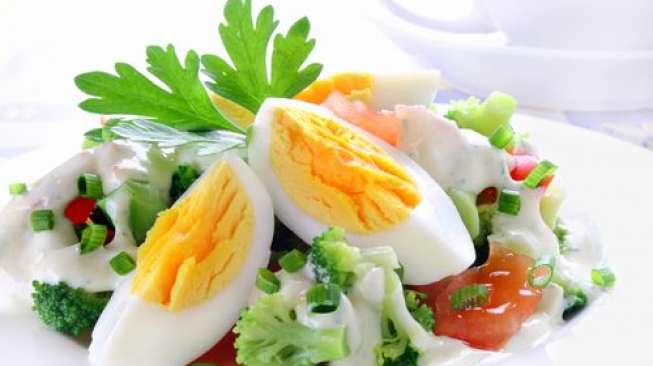 Ilustrasi salad. (Shutterstock)