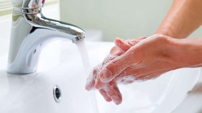 Ilustrasi cuci tangan. (Shutterstock)
