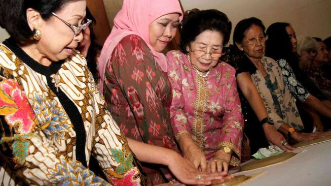 Kemensos gelar aksi 1000 Cap Telapak Tangan. [Suara.com/Oke Atmaja]