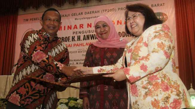 Kemensos gelar aksi 1000 Cap Telapak Tangan. [Suara.com/Oke Atmaja]
