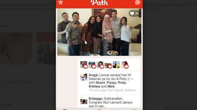 Beredar Foto Risty Tagor Dilamar Stuart Collin?