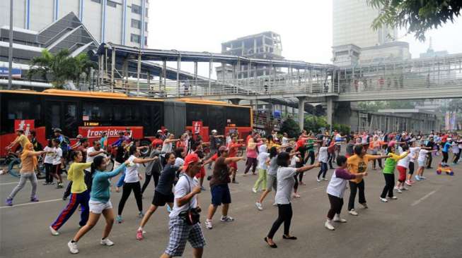 Asyiknya Cari Keringat di Car Free Day