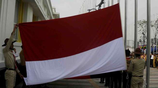 Pengibaran Bendera KAA