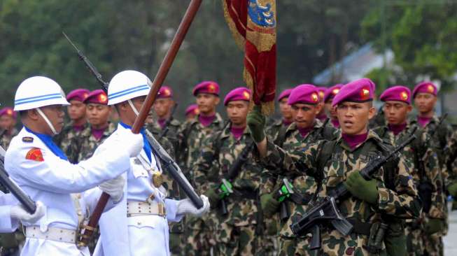 Pembaretan Tamtama Remaja Marinir