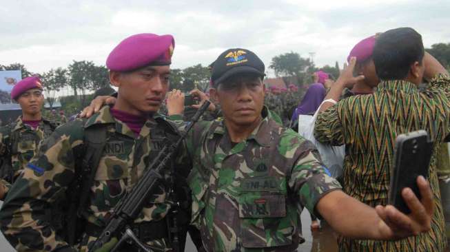 Pembaretan Tamtama Remaja Marinir