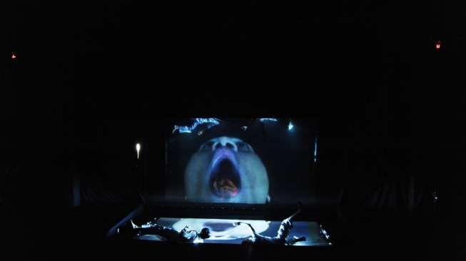 Teknik hologram di pertunjukan tari (Dok. Indonesia Kaya)