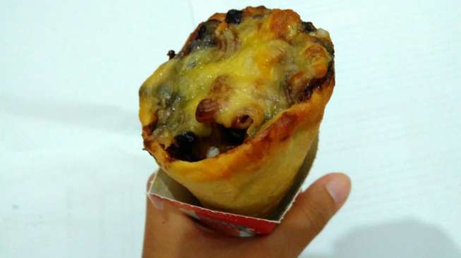 Pizza Cone yang Menggoda