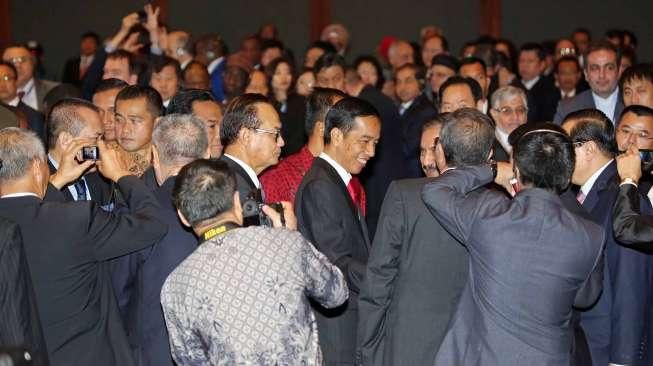 Jokowi Buka Asian African Business Summit