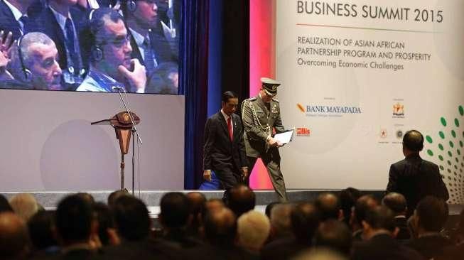 Jokowi Buka Asian African Business Summit