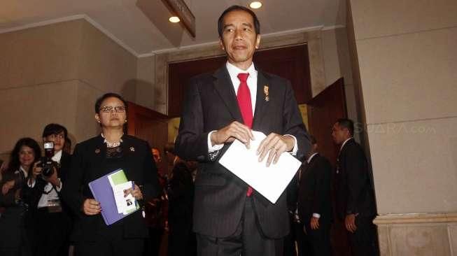 Presiden Jokowi Menjadi Moderator Rapat Pleno KAA