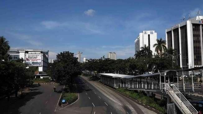 Seperti Ini Dampak Penutupan Jalan Sudirman-Thamrin