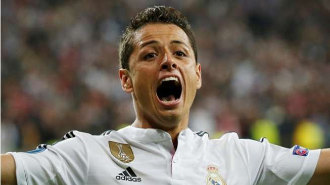 Madrid ke Semifinal Berkat Gol Penghujung Laga Chicharito