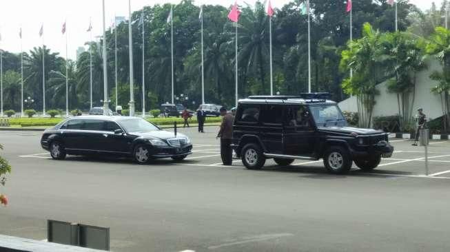 Mobil RI 1 jenis Mercedez Benz limousine [suara.com/Bagus Santosa]