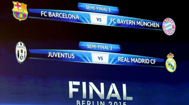 Profil dan 'Head to Head' Juventus vs Real Madrid