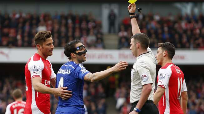 Babak I, Arsenal dan Chelsea Imbang Tanpa Gol