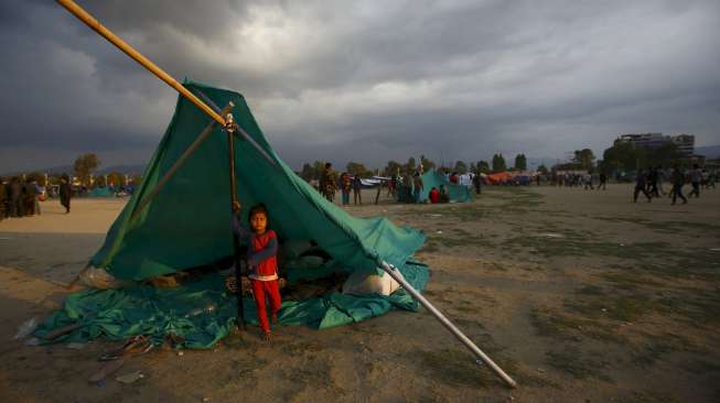 Kondisi Terburuk 1 Juta Anak Korban Gempa Nepal