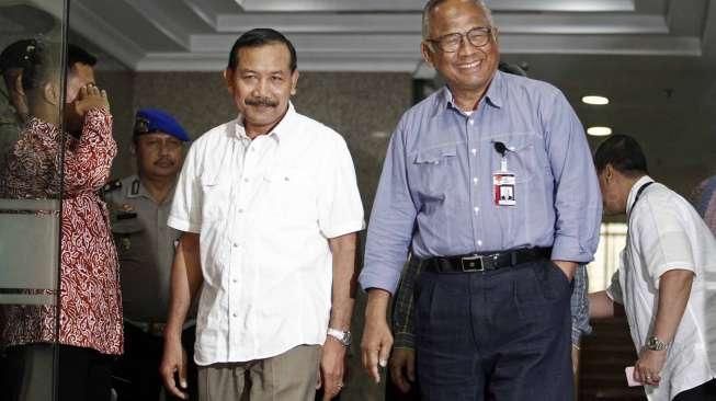 Pertemuan digelar untuk membahas nasib penyidik KPK Novel Baswedan yang ditangkap petugas Bareskrim Polri Jumat dini hari (1/5).