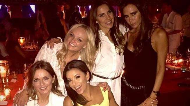 "Spice Girls" Reunian di Acara Ulang Tahun Beckham