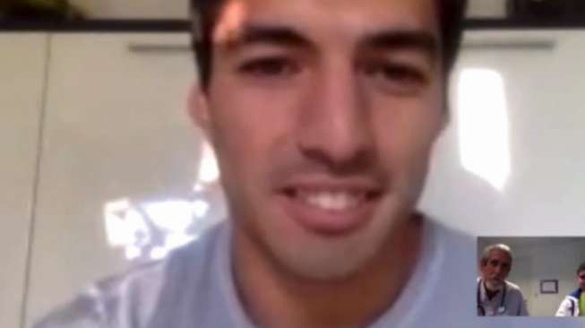 VIDEO: Karena Luis Suarez, Bocah Penderita Kanker Ini Menangis