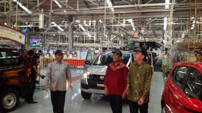 Fasilitas produksi mobil Daihatsu di Sunter, Jakarta Utara (Suara.com/Deny Yuliansari).