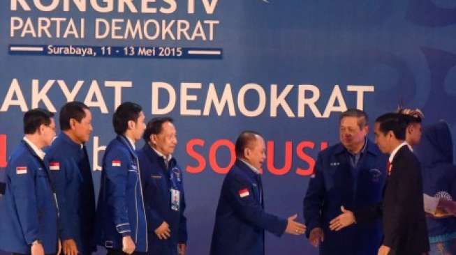 Kongres Partai Demokrat, Jokowi Mengaku 'Diteror' Ruhut Sitompul