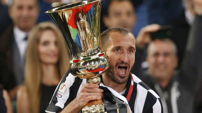 Juve Terancam Tanpa Chiellini Lawan Barca