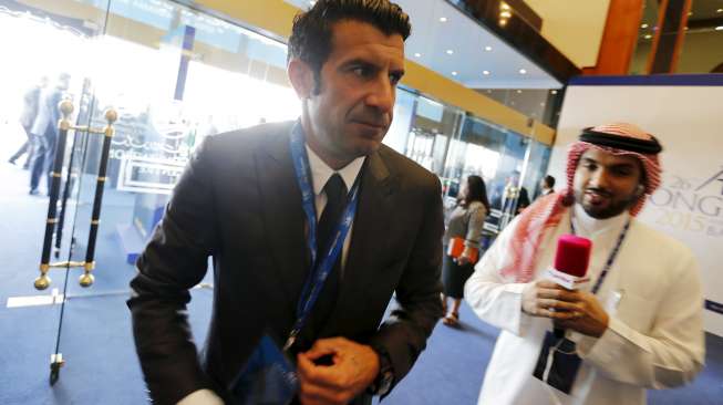 Ada Kecurangan di FIFA, Figo Mundur dari Pencalonan Presiden