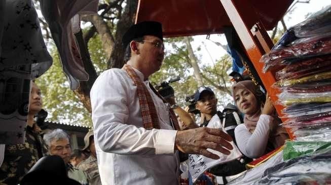 Pascabentrok, Ahok Pastikan PKL Monas Tak Kembali Jualan