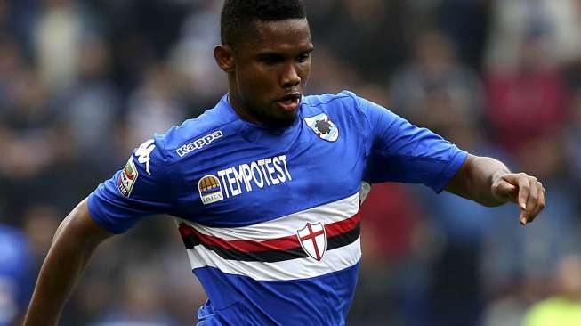 Kontrak Diakhiri, Eto'o Tinggalkan Sampdoria