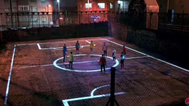 DKI Miliki Lapangan Street Soccer Pertama di Indonesia