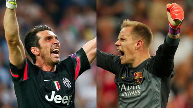 Barcelona vs Juventus, Rivalitas Senior-Junior di Bawah Mistar