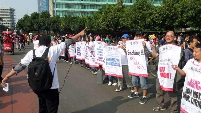 Hari Tanpa Tembakau Sedunia, Aktivis Pro dan Kontra Adu Yel-yel