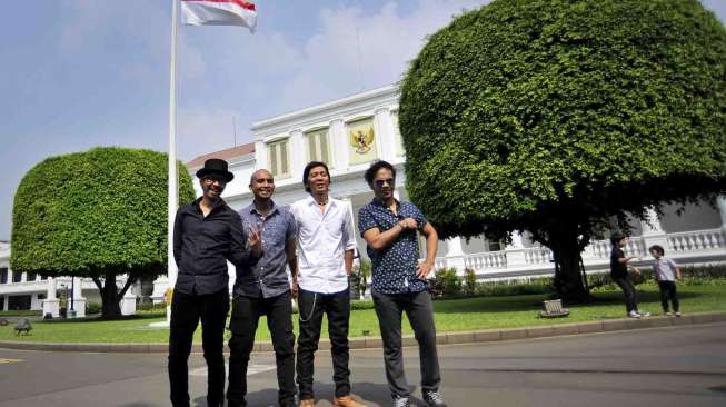 Slank Temui Presiden Jokowi