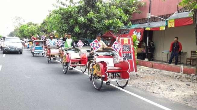 Tukang Becak Ini Pasang Tarif 4 Juta Untuk 1,6 Kilo Perjalanan