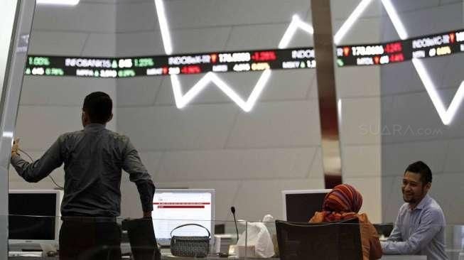 Sampai Kemarin, 110 Saham Naik dan 204 Saham Turun