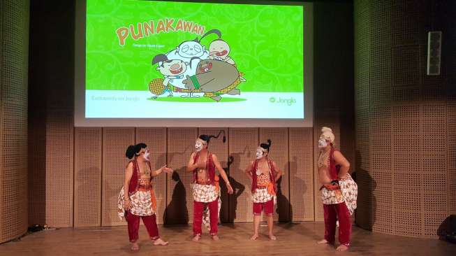 Wayang Punakawan Hadir di Aplikasi Pesan Instan Finlandia