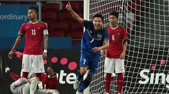 Babak I : Indonesia Tertinggal 0-2 dari Thailand