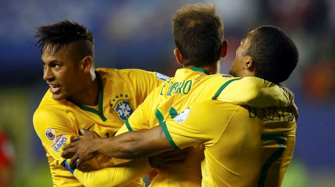 Brasil Menang, Dunga Pilih Puji Kolektivitas Pemain