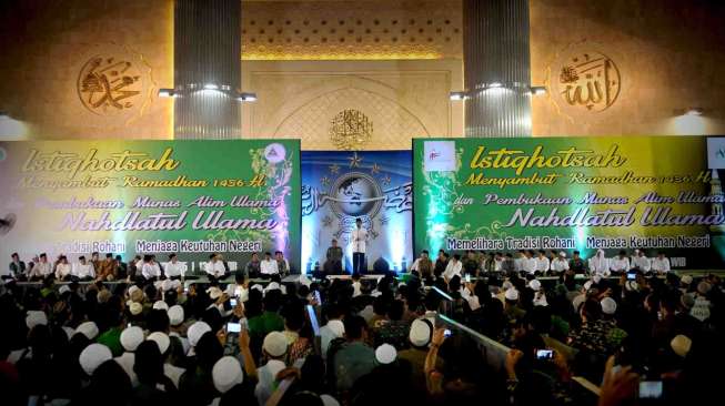 Jokowi Hadiri Istighotsah