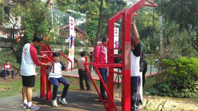 Taman Langsat Kini Dilengkapi Fasilitas "Outdoor Gym"