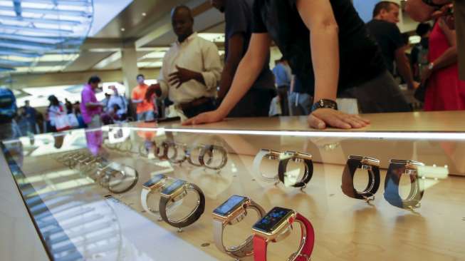 Ekspor Jam Tangah Mewah Swiss Turun saat Apple Watch Masuk Pasar