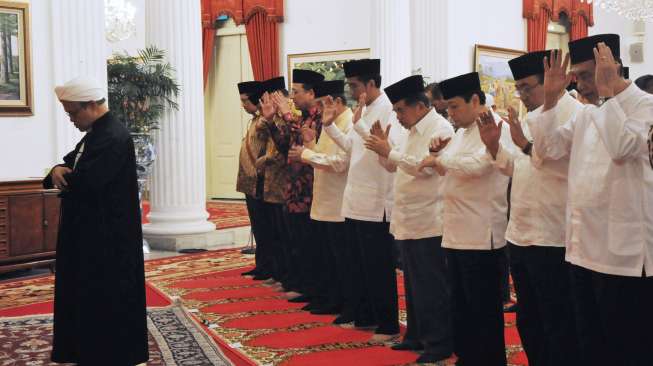 Jokowi Buka Bersama Pimpinan Lembaga Negara